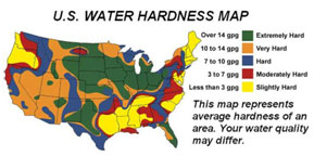 Hard Water Map